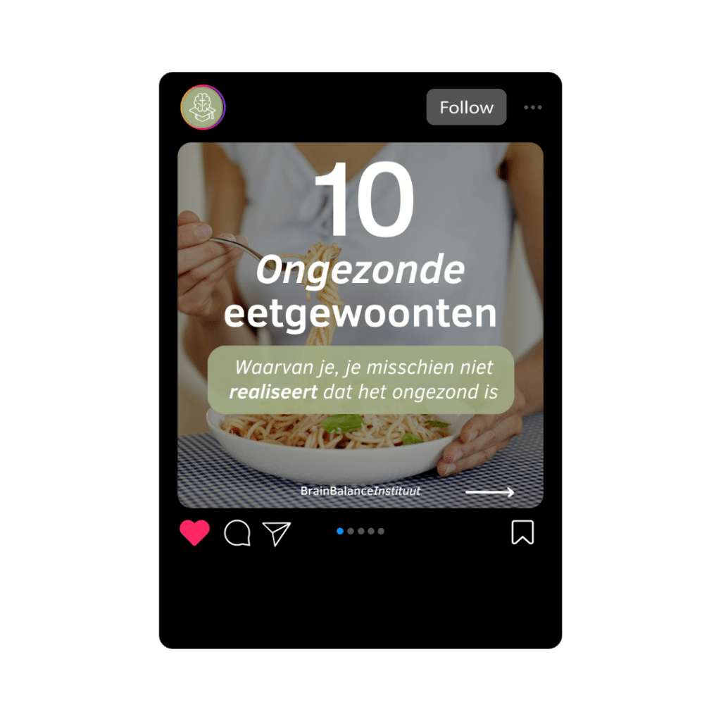 Waarom lukt het niet om af te vallen?
